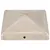 Produktbild 4 för Stolphattar pyramid 6 st rostfritt stål 101x101 mm