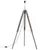 Produktbild 3 för Golvlampa grå och vit massivt teakträ 141 cm