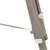 Produktbild 6 för Golvlampa grå och vit massivt teakträ 141 cm