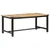 Produktbild 9 för Matbord 180x90x76 cm massivt grovt mangoträ