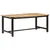 Produktbild 10 för Matbord 180x90x76 cm massivt grovt mangoträ