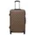 Hårda resväskor 2 st brun ABS