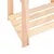 Produktbild 7 för Förvaringshylla 5 hyllor 5 st 80x38x170 cm massiv furu 250 kg