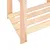 Produktbild 7 för Förvaringshylla 5 hyllor 10 st 80x38x170 cm massiv furu 250 kg