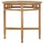 Produktbild 3 för Matbord Ø 80 cm massiv teak