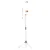 Produktbild 2 för Trädgårdsdusch med stativ 221 cm aluminium 