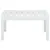 Produktbild 2 för Trädgårdsbord vit 78x55x38 cm plast