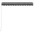 Produktbild 4 för Markis manuellt infällbar 300x250 cm antracit