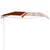 Produktbild 5 för Markis automatiskt infällbar 400x300 cm orange och brun