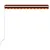 Produktbild 5 för Markis manuellt infällbar 350x250 cm orange och brun