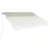Produktbild 3 för Markis manuellt infällbar 400x300 cm gräddvit