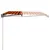 Produktbild 4 för Markis manuellt infällbar 400x300 cm orange och brun