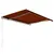 Produktbild 3 för Markis manuellt infällbar 450x300 cm orange och brun