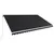 Produktbild 2 för Markis manuellt infällbar 500x300 cm antracit