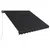 Produktbild 2 för Markis manuellt infällbar 350x250 cm antracit