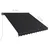Produktbild 7 för Markis manuellt infällbar 350x250 cm antracit