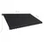 Produktbild 9 för Markis manuellt infällbar 500x300 cm antracit
