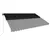 Produktbild 3 för Markis automatiskt infällbar 500x300 cm antracit