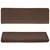 Produktbild 4 för Trappstegsmattor 15 st 65x21x4 cm brun