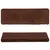 Produktbild 4 för Trappstegsmattor 15 st 65x21x4 cm brun