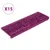 Produktbild 2 för Trappstegsmattor 15 st 65x21x4 cm violett