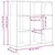 Produktbild 7 för Bokhylla sonoma-ek 98x30x98 cm spånskiva