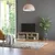 Produktbild 5 för TV-bänk sonoma-ek 120x34x37 cm konstruerat trä