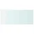 Produktbild 3 för Hyllplan 2 st glas genomskinlig 50x25 cm