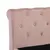 Produktbild 5 för Sängram rosa sammet 100x200 cm