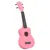 Produktbild 2 för Sopranukulele med väska för barn sopran rosa 21"     