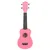 Produktbild 3 för Sopranukulele med väska för barn sopran rosa 21"     