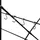 Hylla för mikrovågsugn svart 60x39,6x123 cm spånskiva