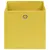 Produktbild 3 för Förvaringslådor 4 st gul 32x32x32 cm tyg