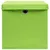Produktbild 4 för Förvaringslådor med lock 4 st grön 32x32x32 cm tyg