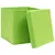 Produktbild 3 för Förvaringslådor med lock 10 st grön 32x32x32 cm tyg
