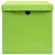 Produktbild 4 för Förvaringslådor med lock 10 st grön 32x32x32 cm tyg
