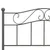 Produktbild 5 för Sängram grå metall 120x200 cm