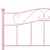 Produktbild 5 för Sängram rosa metall 160x200 cm