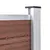 Produktbild 4 för Staketpanel WPC 699x106 cm brun