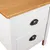 Produktbild 7 för Nattduksbord Hill 2 st vit 46x35x49,5 cm massiv furu