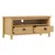Produktbild 3 för TV-bänk Hill honungsbrun 110x40x47 cm massiv furu