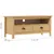 Produktbild 4 för TV-bänk Hill honungsbrun 110x40x47 cm massiv furu