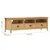 Produktbild 4 för TV-bänk Hill honungsbrun 158x40x47 cm massiv furu