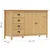 Produktbild 4 för Skänk Hill honungsbrun 130x40x80 cm massiv furu