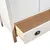 Produktbild 6 för Garderob 3 dörrar Hill vit 127x50x170 cm massiv furu