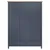 Produktbild 2 för Garderob 3 dörrar Hill grå 127x50x170 cm massiv furu