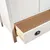 Produktbild 7 för Garderob 3 dörrar Hill vit 127x50x170 cm massiv furu