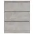 Produktbild 5 för Byrå betonggrå 60x35x76 cm konstruerat trä