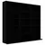 Produktbild 2 för CD-hylla svart 102x23x89,5 cm konstruerat trä