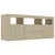 Produktbild 2 för TV-bänk sonoma-ek 120x30x50 cm spånskiva